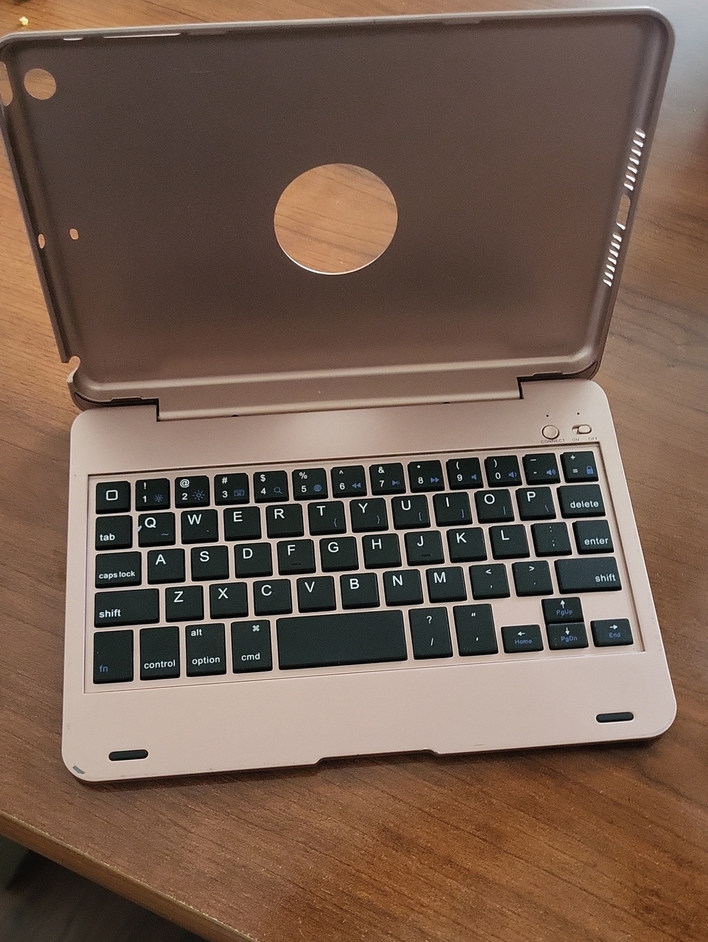 Tablet Wireless Keyboard - Rose Gold